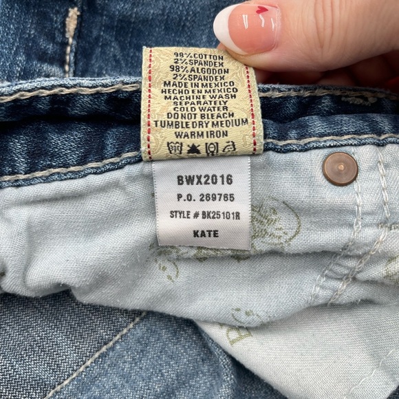 Buckle BKE Kate Bootcut Jeans Women's 32x31.5 Denim Blue Stretch - Picture 5 of 15